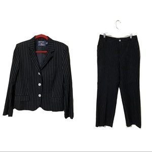 AMERICAN LIVING Women’s 2 Pc. Linen Pinstripe Suit